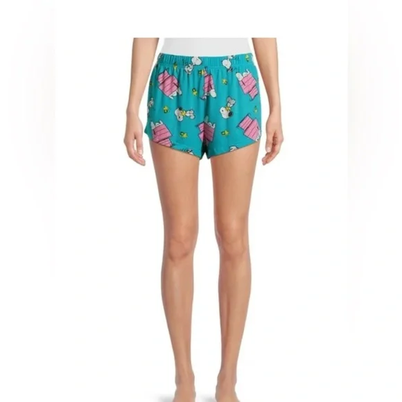 Snoopy Women's Print Sleep Shorts - Picture 8 of 8